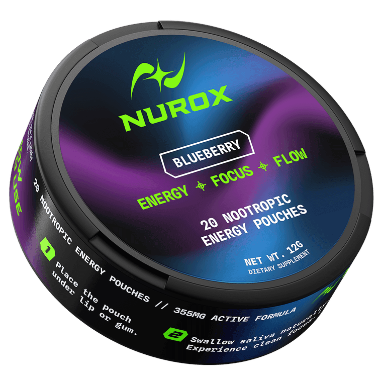 NUROX Blueberry focus pouches